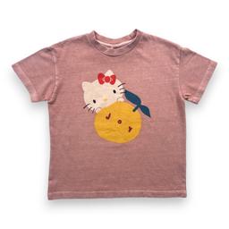 JELLY MALLOW, T shirt rose "Joy" Hello Kitty, 6/7 ans