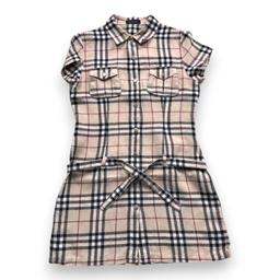 BURBERRY, Robe imprimée check Burberry, 10 ans