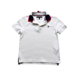 TOMMY HILFIGER, Polo à manches courtes blanc, 5 ans