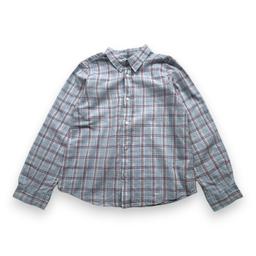 BONPOINT, Chemise bleu à carreaux, 8 ans