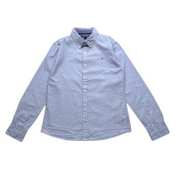 TOMMY HILFIGER, Chemise bleu à motifs, 12 ans