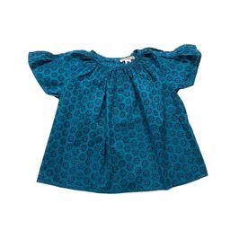 BONPOINT, Blouse bleu en dentelle, 6 ans