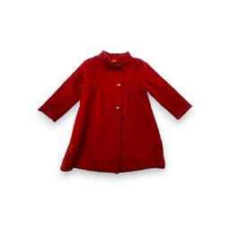 ANTOINE & LILI, Robe en velours rouge, 4 ans