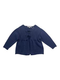 BLEU COMME GRIS, Cardigan bleu marine (neuf)- 2 ans