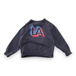 HUNDRED PIECES, Sweat noir "LA", 4 ans