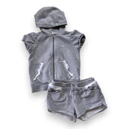 GUCCI, Ensemble short et gilet sans manches gris, 3 ans