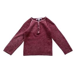 BONPOINT, Pull en cachemire violet, 2 ans