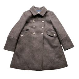 BONPOINT, Manteau en laine marron, 6 ans