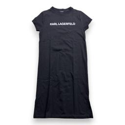 KARL LAGERFELD, Robe longue noire neuve, 8 ans