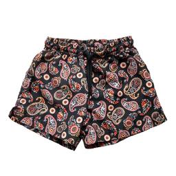 SUNUVA, Short de bain noir à motifs, 2 ans