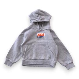 HUNDRED PIECES, Sweat à capuches gris "Kids in America", 4 ans