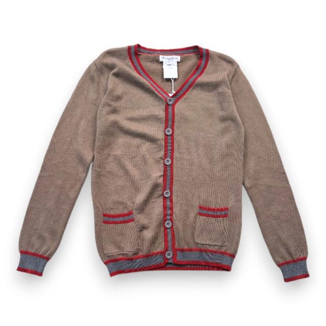 BLEUCOMMEGRIS, Cardigan beige (neuf), 10 ans