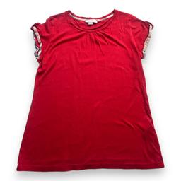 BURBERRY, T- shirt rouge, 12 ans