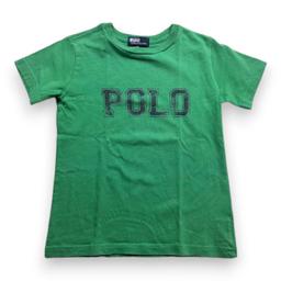 RALPH LAUREN, T-shirt à manches courtes vert avec imprimé, 5 ans