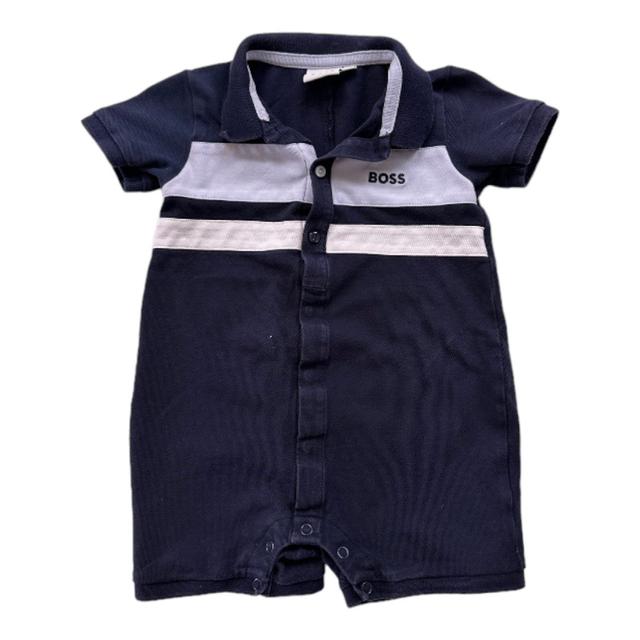 HUGO BOSS, Combinaison bleu marine, 18 mois