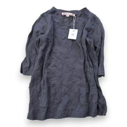 BONPOINT, Pull gris col v neuf, 3 ans