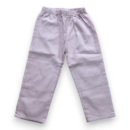 CASHMIRINO, Pantalon léger rose et blanc à rayures, 3 ans