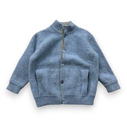 CASHMIRINO, Cardigan bleu en cachemire, 18 mois