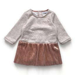 IKKS, Robe crème et rose, 6 mois