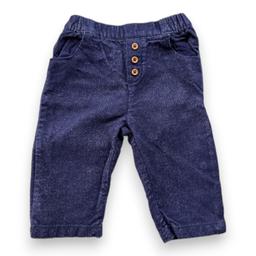 NATALYS, Pantalon bleu marine effet jean, 6 mois