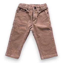 BONPOINT, Pantalon beige effet velours, 6 mois