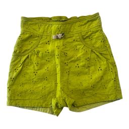 BURBERRY, Short vert détails broderies, 6 mois