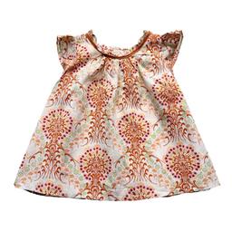 BONPOINT, Blouse crème avec motifs, 6 mois