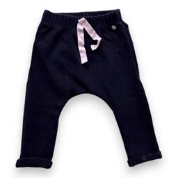 PETIT BATEAU, Pantalon bleu marine, 6 mois