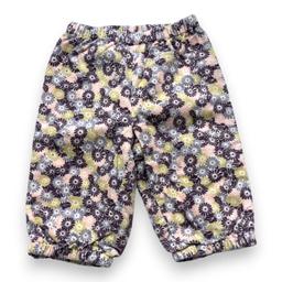 CACHAREL, Pantalon velours à fleurs, 3 mois