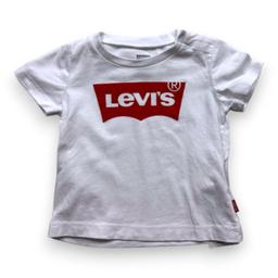 LEVI'S, T-shirt blanc avec logo "Levi's", 6 mois