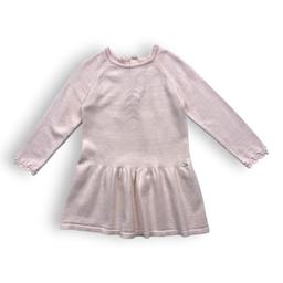 TARTINE & CHOCOLAT, Robe rose en tricot, 18 mois