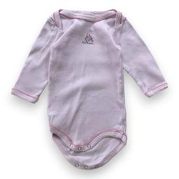 PETIT BATEAU, Body rose à manches longues, 6 mois