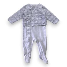 BABY DIOR, Pyjama bleu, 6 mois