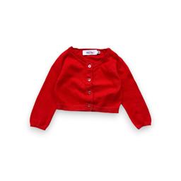 BABY DIOR, cardigan rouge, 6 mois