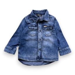 DIESEL, Chemise bleue en jean, 12 mois