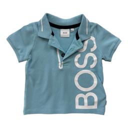 HUGO BOSS, Polo bleu ciel, 6 mois