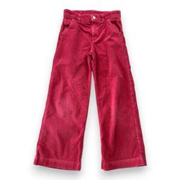 CHLOÉ, Pantalon en velours rouge neuf, 8 ans