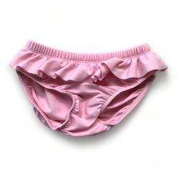 PETIT BATEAU, Culotte de bain rose avec volant, 6 mois