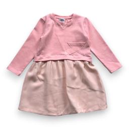 KARL LAGERFELD, Robe rose à manches longues, 3 ans