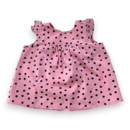 BONPOINT, Robe rose à pois, 18 mois