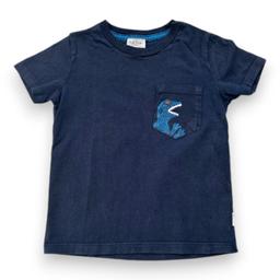 PAUL SMITH, T-shirt bleu marine à manches courtes, 2 ans