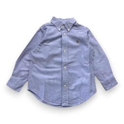 RALPH LAUREN, Chemise bleue à manches longues, 3 ans