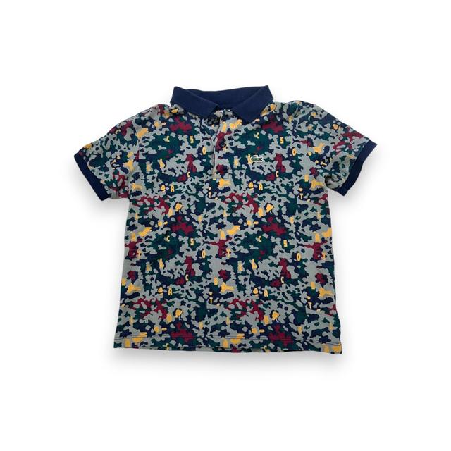 LACOSTE, Polo à manches courtes motif camouflage, 8 ans