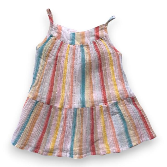 BONTON, Blouse à rayures multicolores, 4 ans