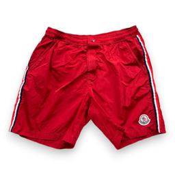 MONCLER, Short de bain rouge, 10 ans