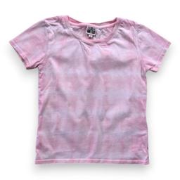 BONTON, T-shirt rose et blanc à manches courtes, 4 ans