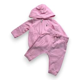 RALPH LAUREN, Ensemble de jogging rose, 6 mois