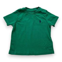 RALPH LAUREN, T-shirt vert à manches courtes, 6 mois