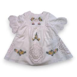 TARTINE & CHOCOLAT, Robe rose avec broderies, 3 mois