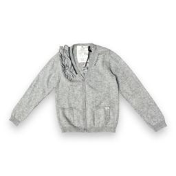 IKKS, CARDIGAN GRIS, 8 ANS